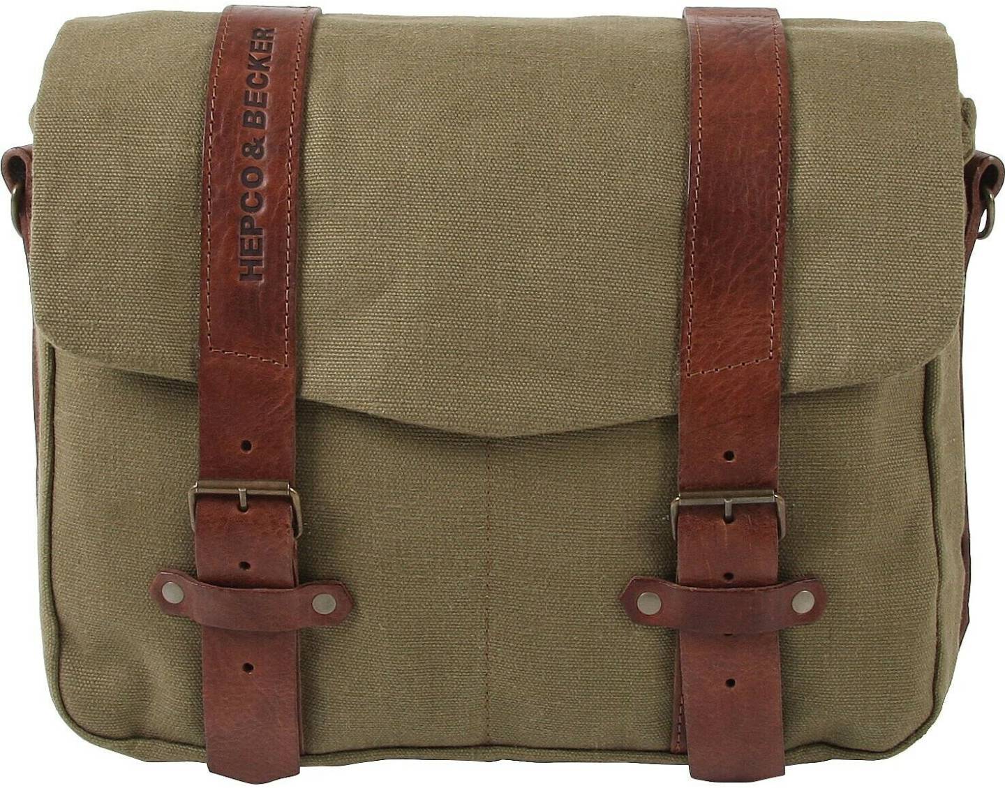 Motorradgepäck Hepco & Becker Satteltasche Legacy Canvas - C-Bow Stück L 11 L schwarz Baumwolle (6451976 00 01 L)