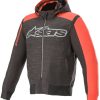 Motorradjacken Alpinestars Rhod WindstopperBlack/Bright Red