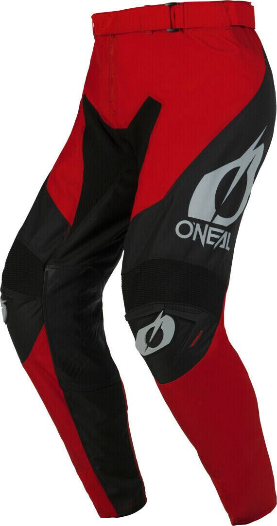 Motorradhosen O'Neal Mayhem Hexx Motocross Hose schwarz/rot