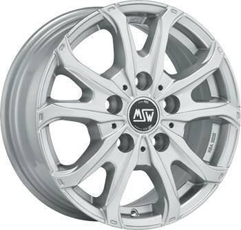 MSW Wheels 48 Van (7,5x18)vollsilber MSW Wheels 48 Van (7,5x18)